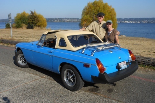 Elroy and Cheryl w/ 78MGB