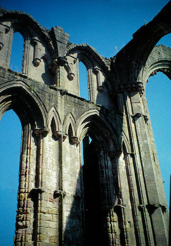 Fountains Abbey interior