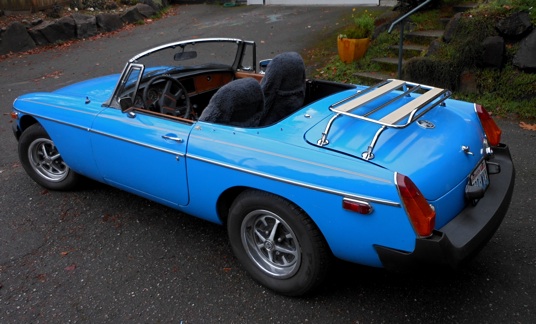 MGB topless