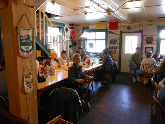 interior of Talkeetna Roadhouse