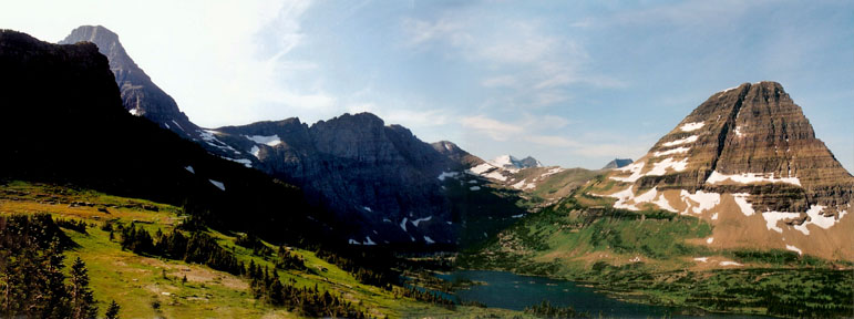 Hidden Lake and Mount Bears Hat