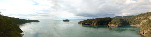 Deception pass panorama